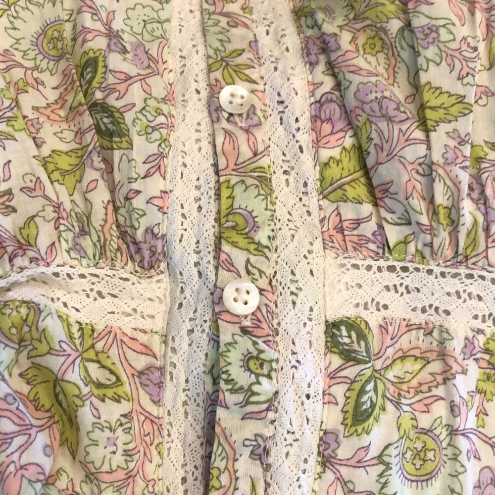 ANTHRO LOVE THE LABEL Josepha Babydoll dress M - Picture 3 of 17